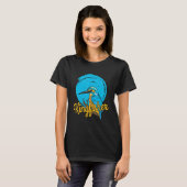 IJsvogel Vogel Ontwerp Vogel T-shirt (Voorkant volledig)