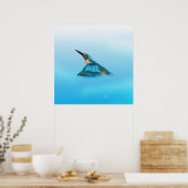 ijsvogel Vogel Poster (Keuken)