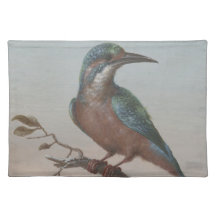 Ijsvogel Vogel Stoffen Placemat