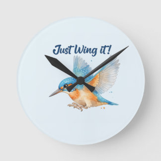IJsvogel Wandklok