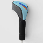 IJsvogelontwerp Golfheadcover (Schuin)