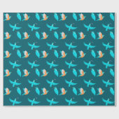 IJsvogels Cadeaupapier (Vlak)