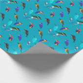 IJsvogels Cadeaupapier (Hoek)