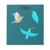 IJsvogels Notitieblok (Voorkant)