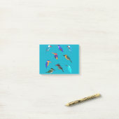 IJsvogels Post-it® Notes (Op bureau)