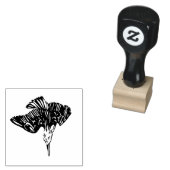 IJsvogelstempel Rubberstempel (Gestempeld)