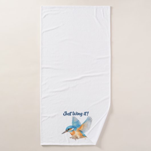 Ijsvogelstrandhanddoek Badhanddoek (Badhanddoek)