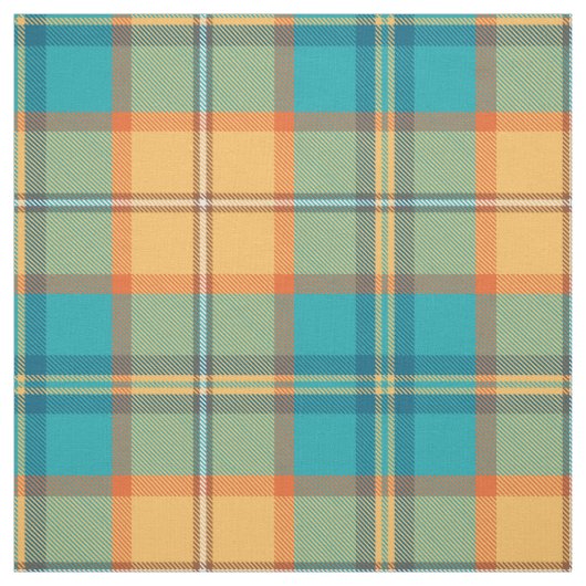 Ijsvogeltartan Stof (Swatch)