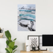 ijsvorming in de winter poster (Thuiskantoor)