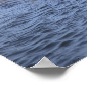 IJsvorming met waterposter Poster (Hoek)