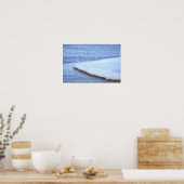 IJsvorming met waterposter Poster (Keuken)