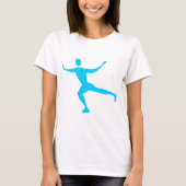 ijsvorming - Sky Blue T-shirt (Voorkant)