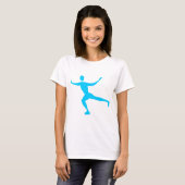 ijsvorming - Sky Blue T-shirt (Voorkant volledig)