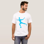 ijsvorming - Sky Blue T-shirt (Voorkant volledig)