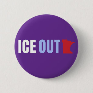 IJsvrij Anti Trump Ronde Button 5,7 Cm