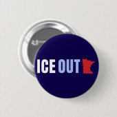 IJsvrij anti-Trump Ronde Button 5,7 Cm (Voorkant /achterkant)