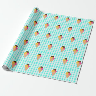 ijswafelkegel cadeaupapier