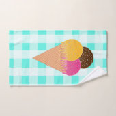 ijswafelkegel handdoek (Handdoek)