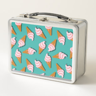 IJswafels ijs en bevroren yoghurt patroon