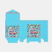 "IJSWAGEN" BEDANKDOOSJES (Uitgevouwen)