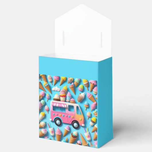 "IJSWAGEN" BEDANKDOOSJES (Geopend)