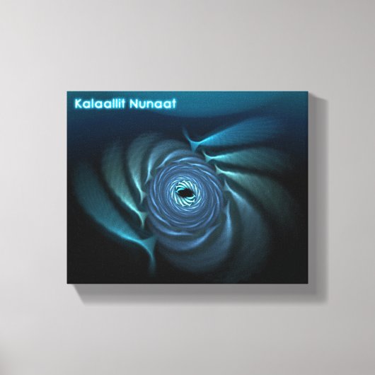 IJswalvissen - Groenland Canvas Afdruk (Voorkant)