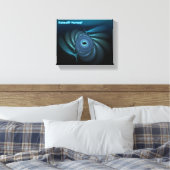 IJswalvissen - Groenland Canvas Afdruk (Insitu (Slaapkamer))