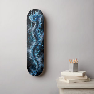 IJswater Draken Skate Deck - Blauwe Zee Beest