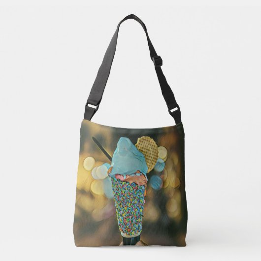 ijswerk crossbody tas (Voorkant)