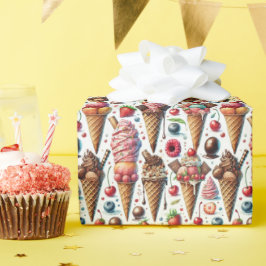 Ijszaak Feestje Cadeaupapier