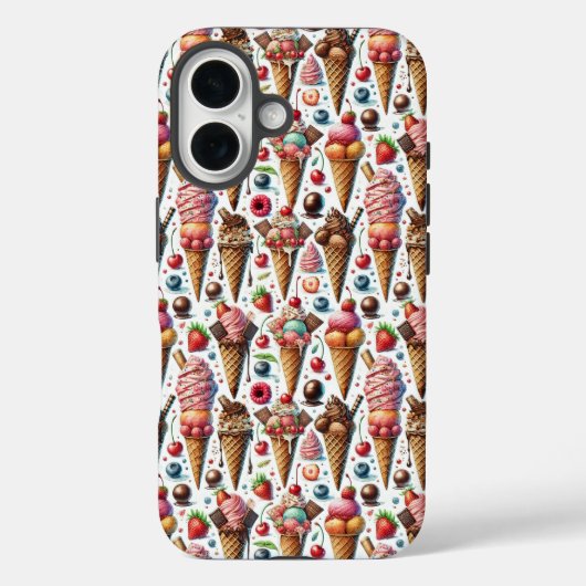 Ijszaak Feestje Case-Mate iPhone Case (Achterkant)
