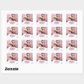 Ijszaak Ze Is Gescoord Vierkante Sticker (Vel)