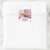 Ijszaak Ze Is Gescoord Vierkante Sticker (Tas)
