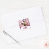 Ijszaak Ze Is Gescoord Vierkante Sticker (Envelop)