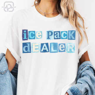 Ijszakken Dealer Grappige Verpleegster Retro RN T-shirt
