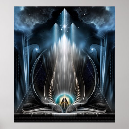 IJszicht van het Poster van de wand van het keperi (Voorkant)