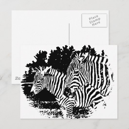 ijver briefkaart (Voorkant / Achterkant)