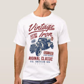  ijzer, auto's t-shirt (Voorkant)