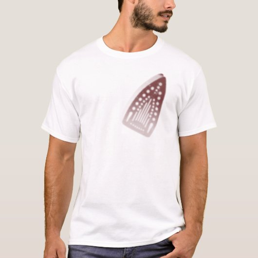IJzer Brand Schroeiplek Grappige T-shirt (Voorkant)