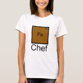 IJzer Chef Element Pun T-Shirt (Voorkant)
