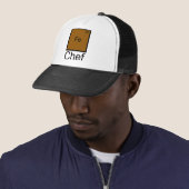 IJzer Chef Element Pun T-Shirt Trucker Pet (In situ)