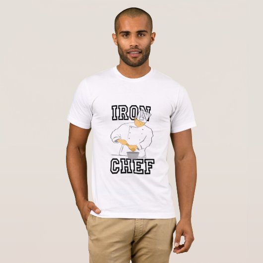 IJzer Chef Man T-shirt (Voorkant volledig)