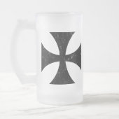 IJzer Cross - German/Deutschland Bundeswehr Matglas Bierpul (Links)