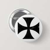 IJzer Cross - German/Deutschland Bundeswehr Ronde Button 5,7 Cm (Voorkant /achterkant)