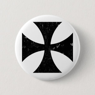 IJzer Cross - German/Deutschland Bundeswehr Ronde Button 5,7 Cm