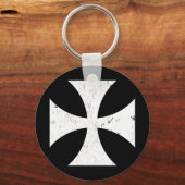 IJzer Cross - German/Deutschland Bundeswehr Sleutelhanger (Voorkant)