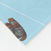 IJzer- en dierentuinbouten Fleece Deken (Hoek)