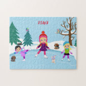 IJzer- en dierentuinbouten Legpuzzel (Horizontaal)