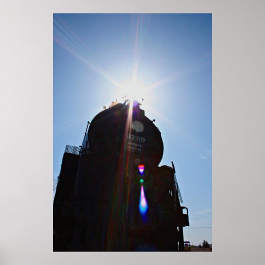 Ijzer en Licht in Kingman Poster (Voorkant)