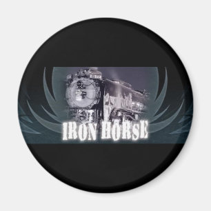 IJzer Horse Logo Magnet